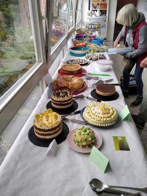 Torten.. at Veganer Mitbring-Brunch in Hamm