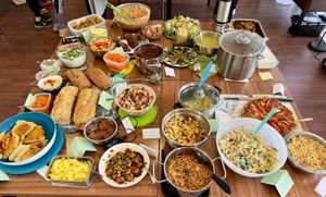  at Veganer Mitbring-Brunch in Hamm