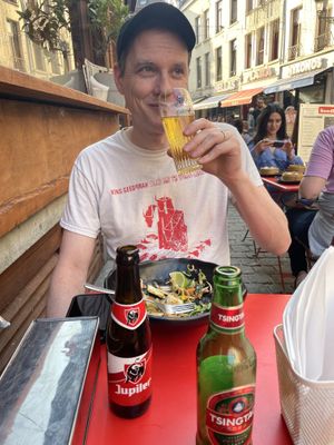 Vegan pad see-ew   at The Noodle Bar in Brussels