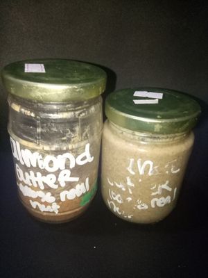 Almond butter & peanut butter at Naked Inc in Jakarta