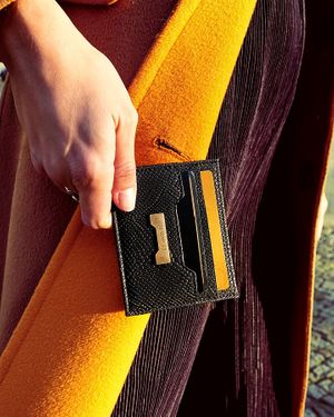 The Card Holder in Python Black at Jenah St Showroom in Berlin