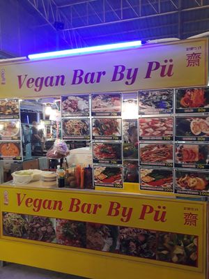 The stall at Vegan Food Bar by Pu - Food Stall in Koh Phangan