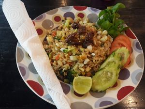Fried rice at Vegan Food Bar by Pu - Food Stall in Koh Phangan