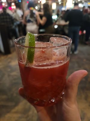 Berry Margarita at Revolución de Cuba in Manchester
