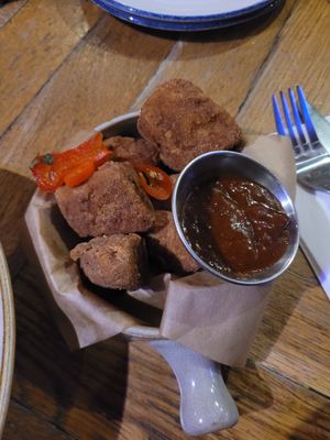 Vegan Fried Chicken at Revolución de Cuba in Manchester