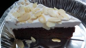 Vegan chocolate cake at Loving Hut - Cape Coral in Cape Coral