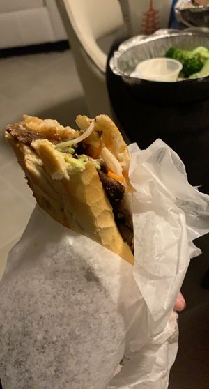 BBQ baguette  at Loving Hut - Cape Coral in Cape Coral