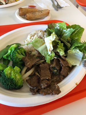 You would never know this isn't beef! So good!!! at Loving Hut - Cape Coral in Cape Coral