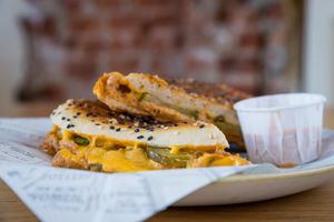 NO tuna melt at Gastropub Van Kinsbergen in The Hague