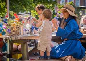 Summer Terrace  at Gastropub Van Kinsbergen in The Hague