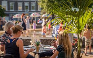 Summer Terrace  at Gastropub Van Kinsbergen in The Hague