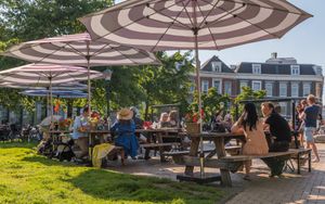 Summer Terrace  at Gastropub Van Kinsbergen in The Hague
