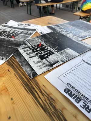 Table / ambiance  at Rare Bird Brewpub in Traverse City