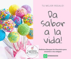 Cakepops para cualquier ocasión at Corazón de Almendra in Quito