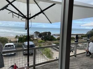 View from the hotel. Spectacular! at Wye Beach Hotel in Wye River