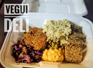 Ttofu at VeguiDeli in Buenos Aires