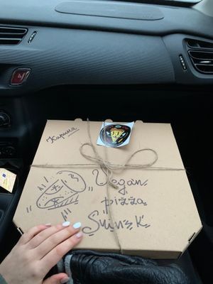 Pizza at Vegan Pizza in Minsk