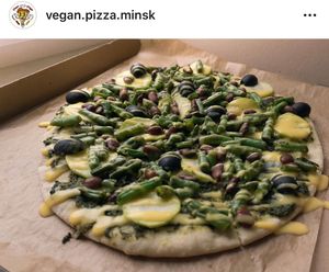 Pizza at Vegan Pizza in Minsk