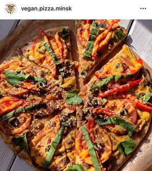 Pizza  at Vegan Pizza in Minsk
