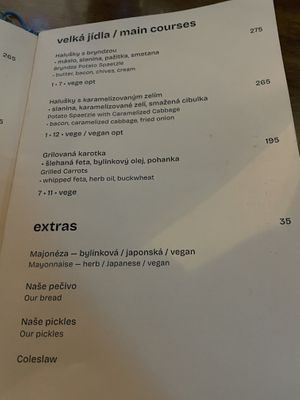 Mains   at Bullerbyn in Prague