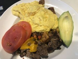 Potato hash at Cultivate Food & Coffee in Atlanta