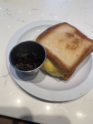 Vegan breakfast sandwich   at Cultivate Food & Coffee in Atlanta