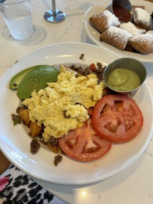 Vegan hash   at Cultivate Food & Coffee in Atlanta