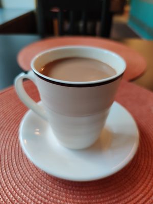 Indian Masala Tea with Coconut Milk at Asian Aroma in Tallinn