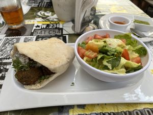 Pita falafel at Pita  in Merida