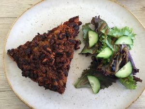 Quiche of the day at Kukicha in Leiria