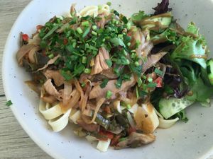 Dish of the day : mushroom pasta at Kukicha in Leiria