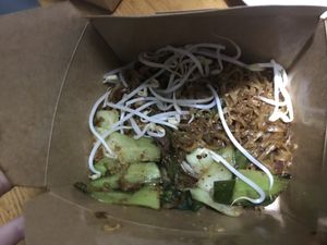 Pad Thai tofu  at Black Rice in Albany