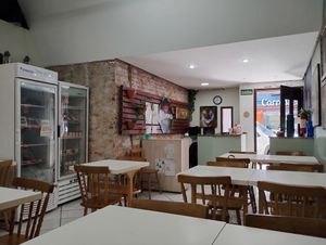 A comfy place for a healthy meal. at Mamma Veg in Santa Maria