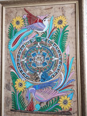 Symbol of life of health . at Mamma Veg in Santa Maria