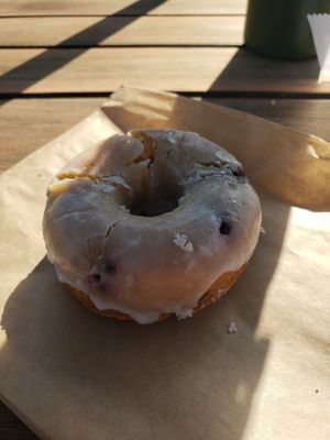 Vegan and gluten free donut! at Herban Market and Cafe in Beaufort