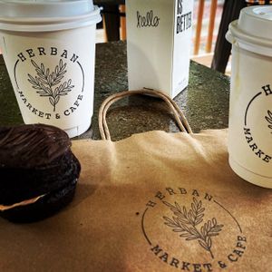 Logo at Herban Market and Cafe in Beaufort