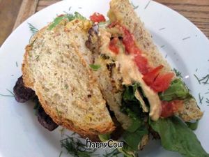 the TLT - tempeh, lettuce & tomato at The Root Cafe in Lakewood