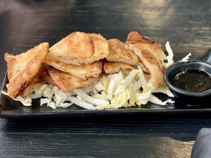 Cravings in Geneva, IL Scallion Pancakes at Cravings in Geneva