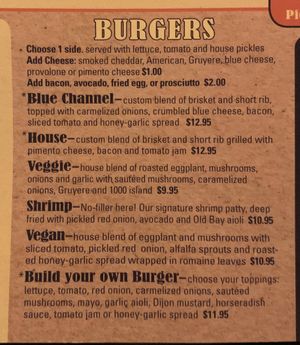  Vegan burger! at Madison's in Port Royal