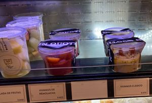 Hummus at EZE - Le Pain Quotidien - TB in Buenos Aires