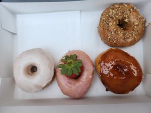 Devi’s Donuts   at Vegan Playground in Los Angeles