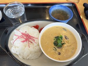 Vegan Curry Rice  at Sun Yamaki in Nozawaonsen