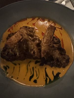 Cauliflower- the most delicious sauce!  at ROOP in Chicago