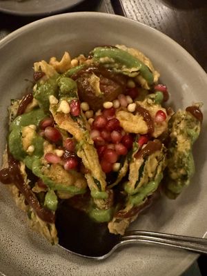 Sweet potato chaat  at ROOP in Chicago