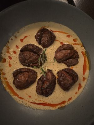 Baby eggplant  at ROOP in Chicago