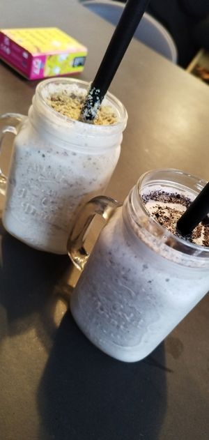 Soya Oreo milkshake at Chance & Counters in Birmingham