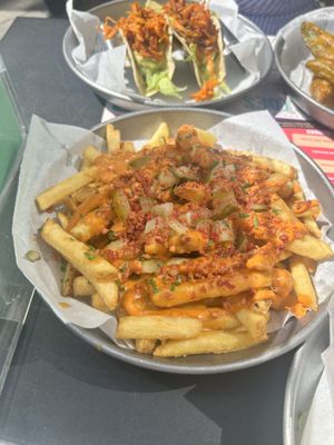 Loaded fries  at Chance & Counters in Birmingham