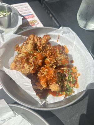 Cauliflower wings  at Chance & Counters in Birmingham
