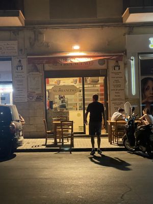 Outside 2  at Mr. Arancino in Catania