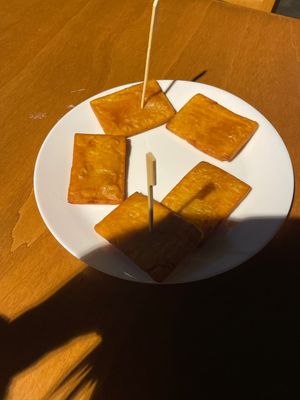 Vegan lamelle 2.50  at Mr. Arancino in Catania